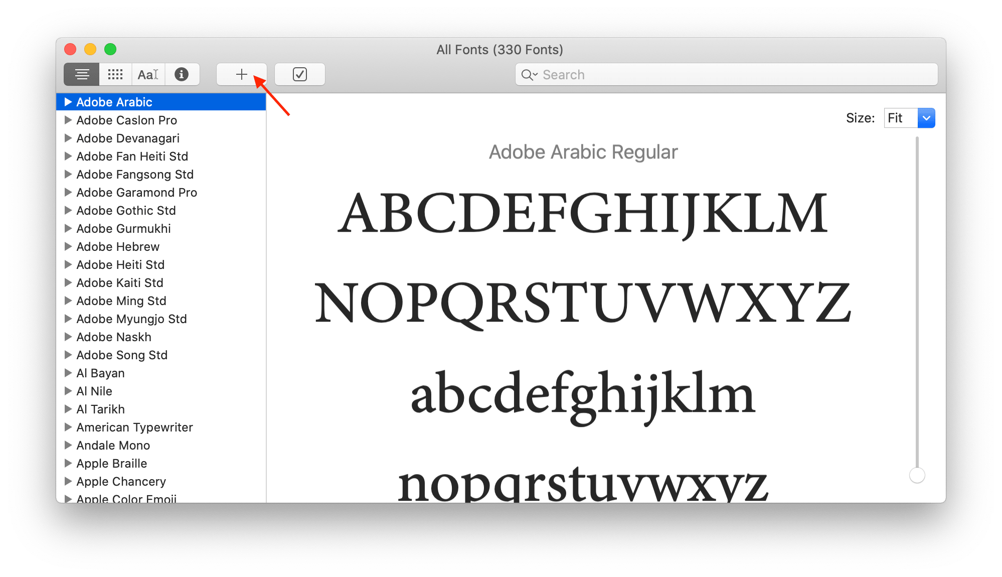 font book mac not installing fonts