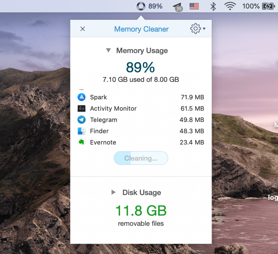 how to check memory usage on macbook