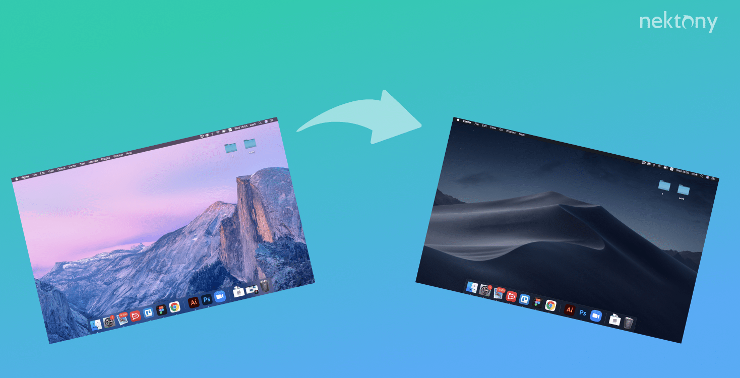 changing background on a mac