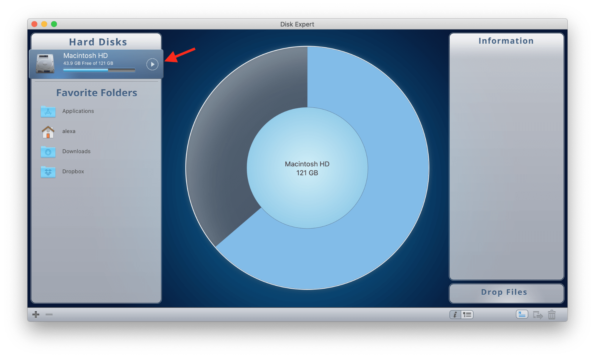 how to clear up disc space on mac