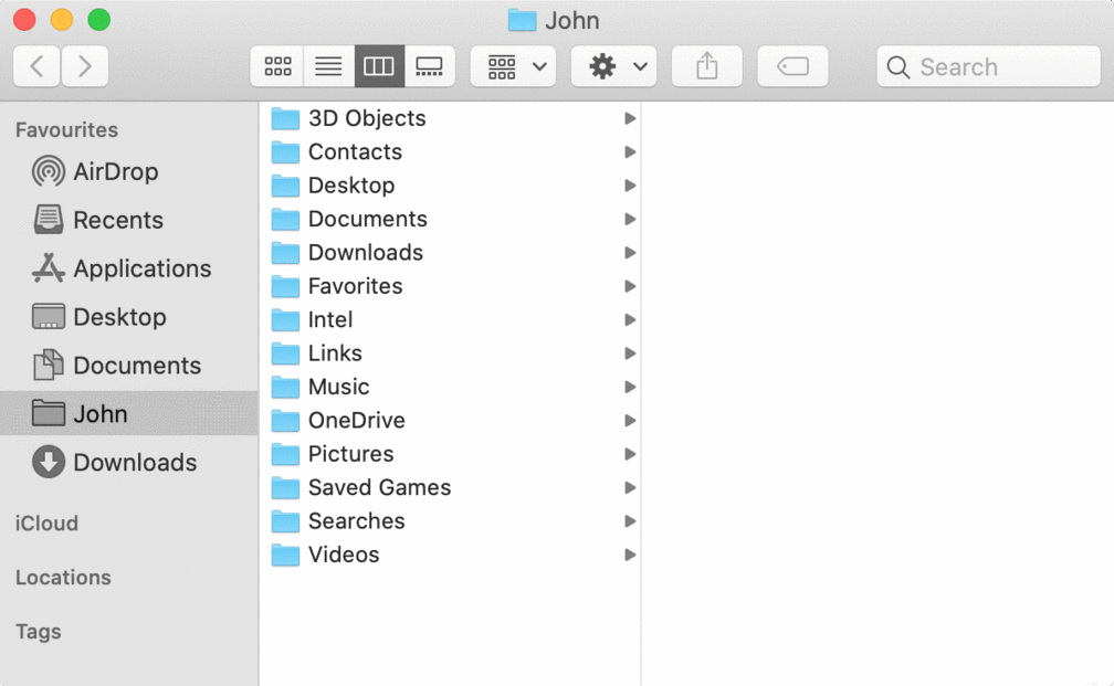 mac finder view hidden files setting