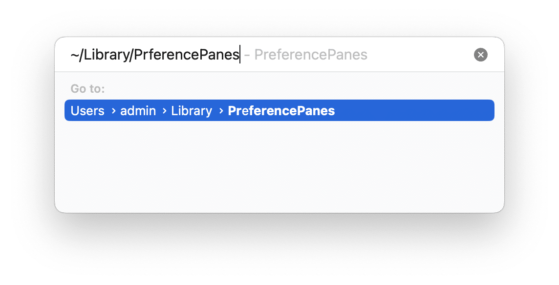 Navigating PreferencePanes