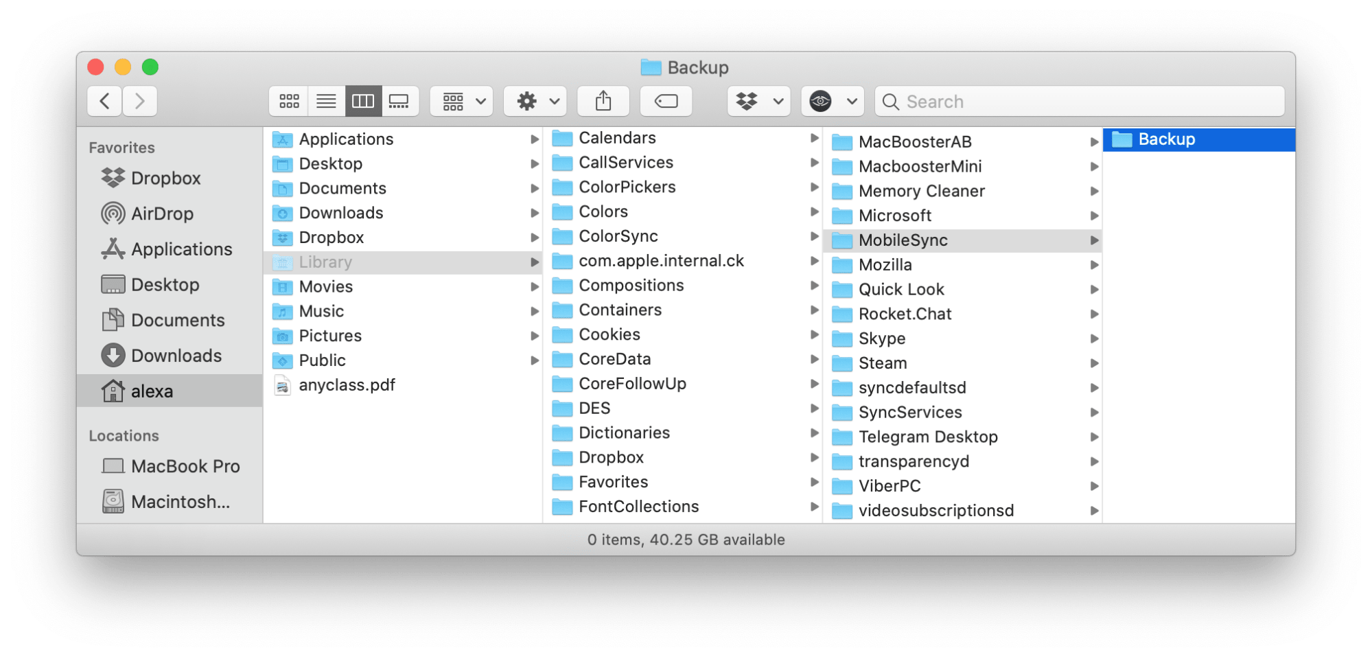 clear mac hard drive space