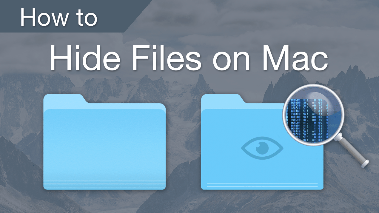 How to hide files on Mac
