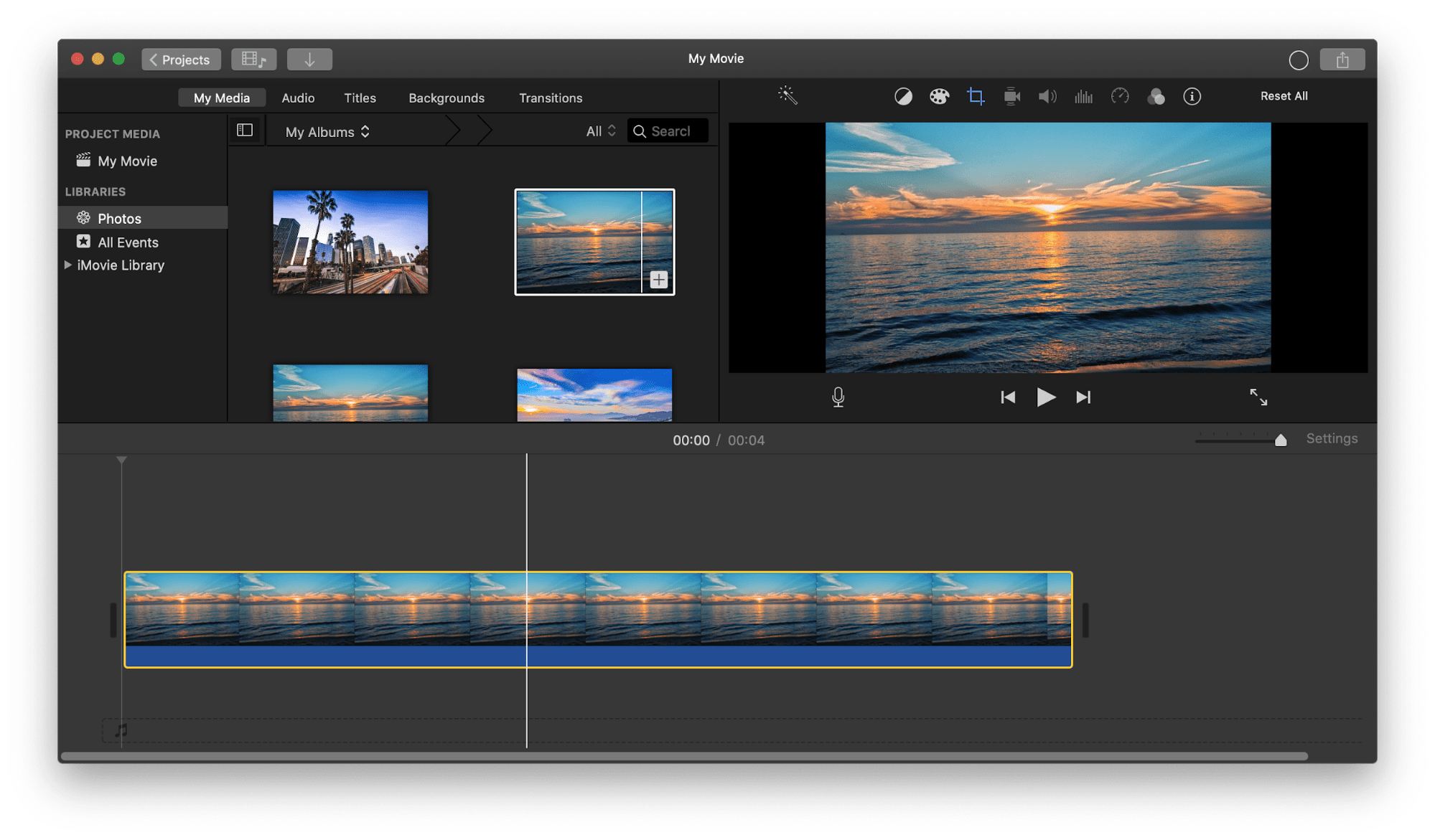 free movie editing apps for mac