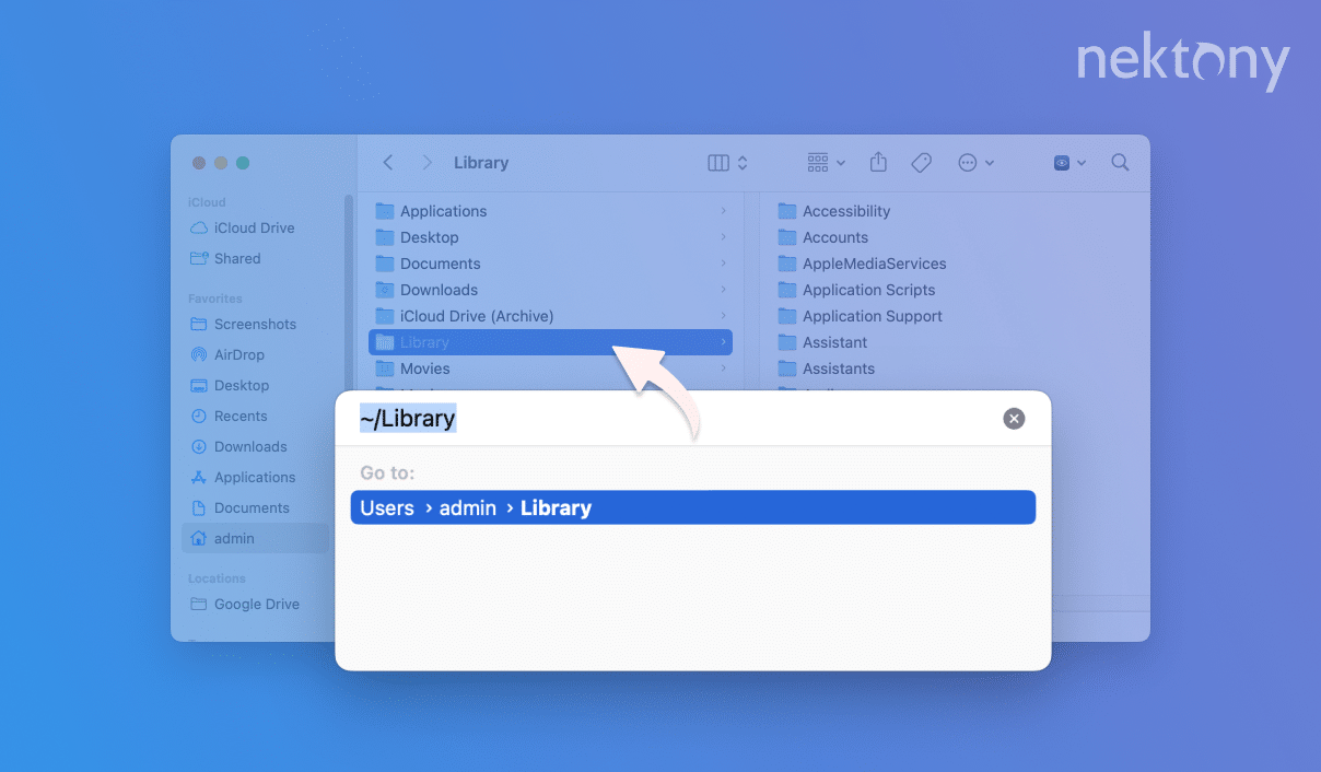 Mac Library folder