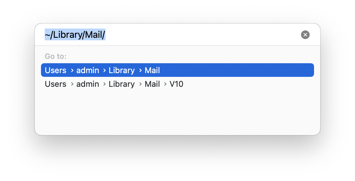 Rebuilding Apple mail database