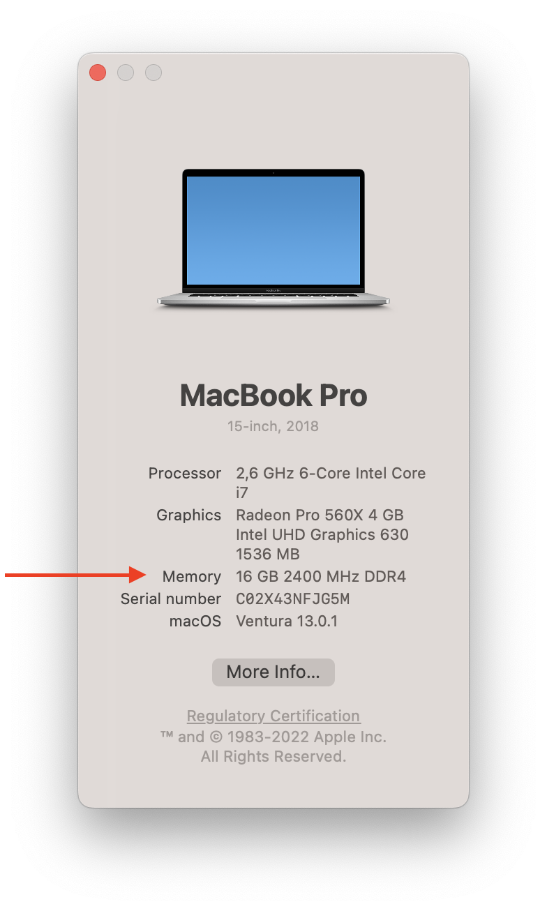 How to check how hot sale much memory you have