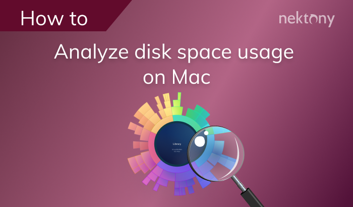 Analyze disk space usage on Mac