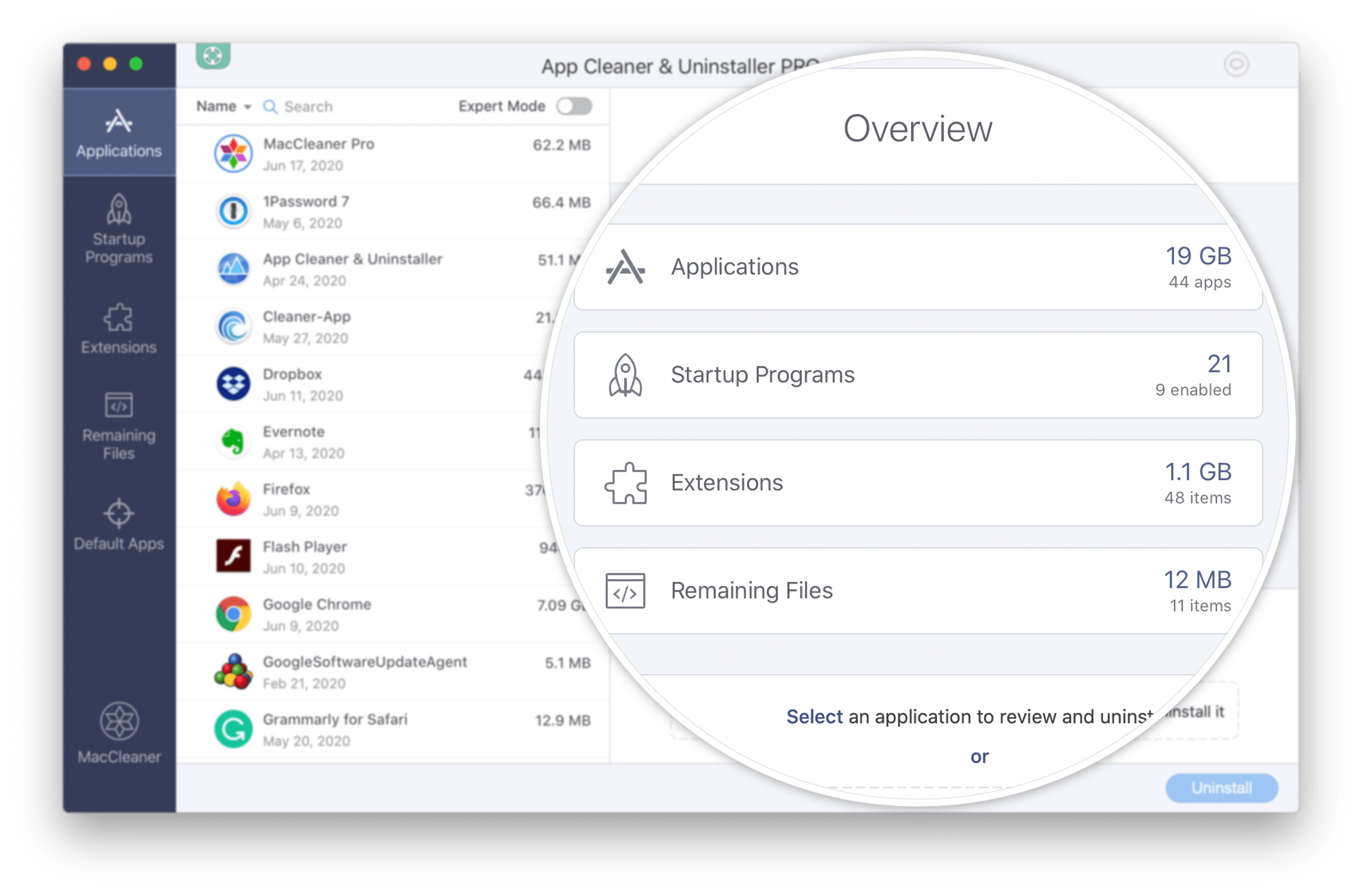 uninstall applications using app cleaner and uninstaller mac