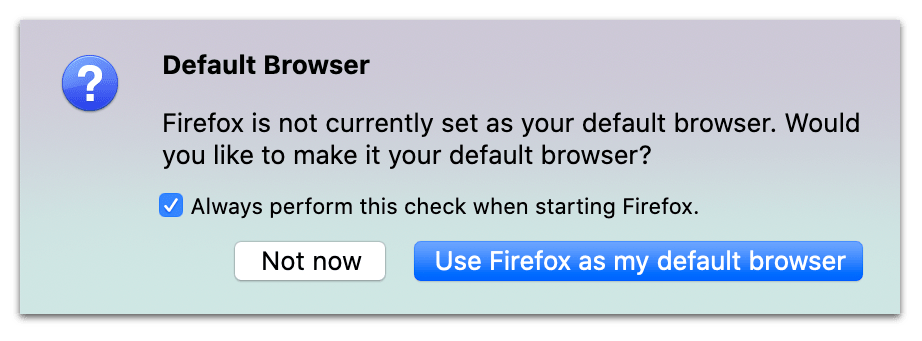 browser’s settings mac