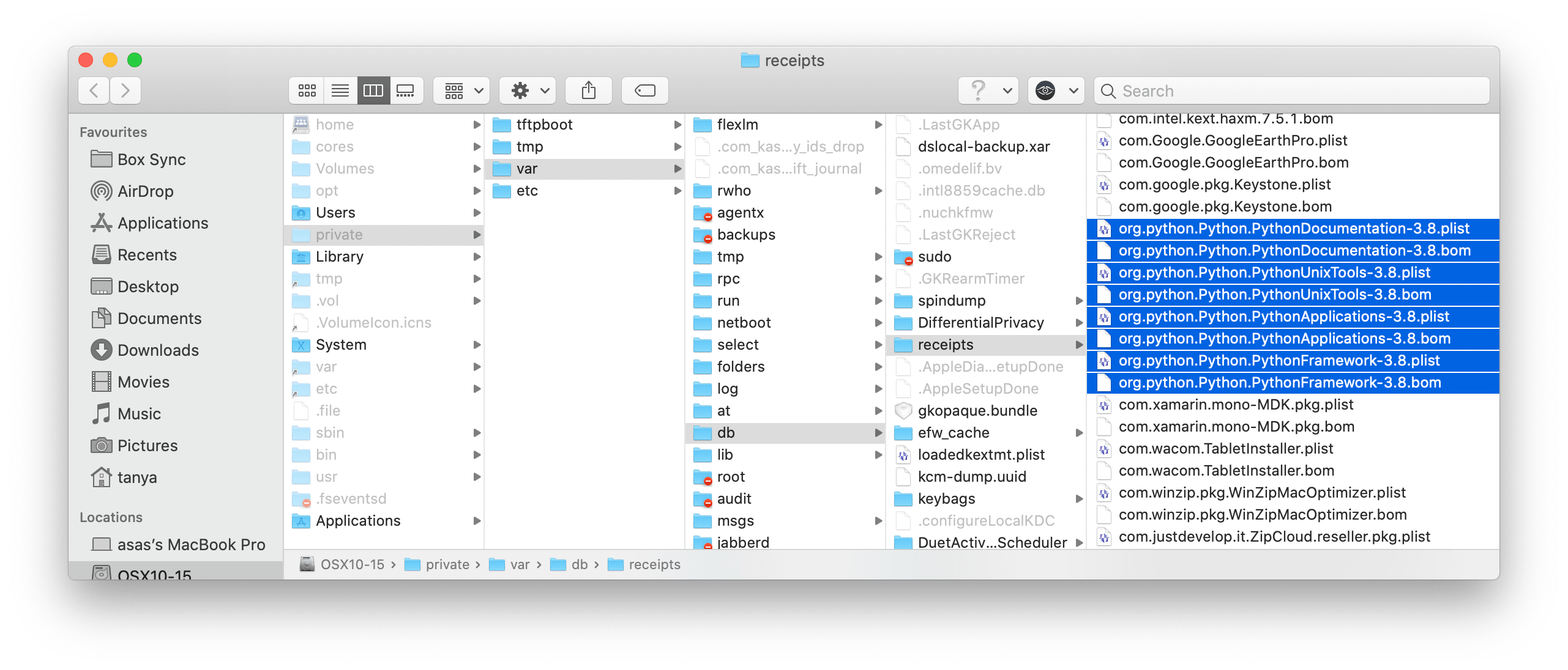 uninstall python mac m1