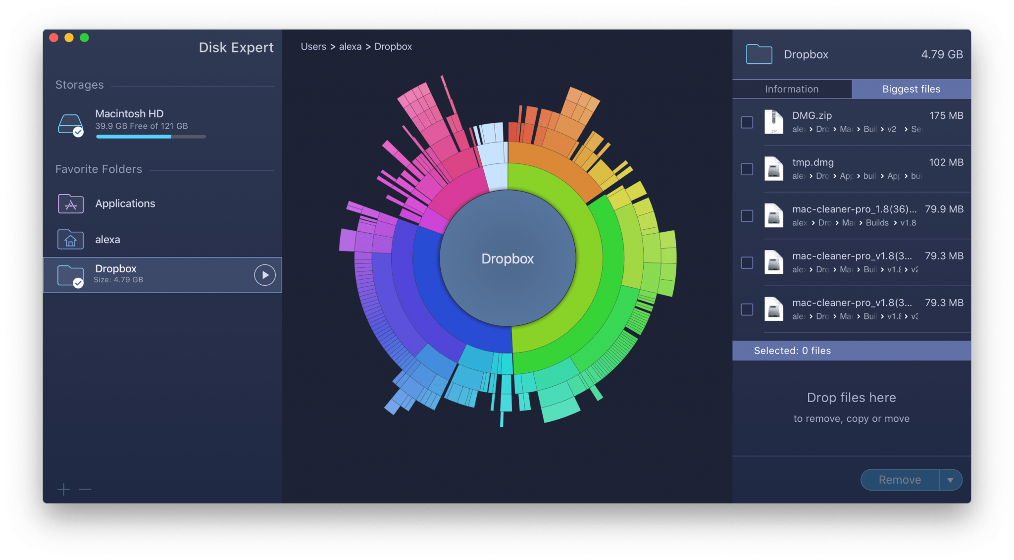 mac disk space full analyze