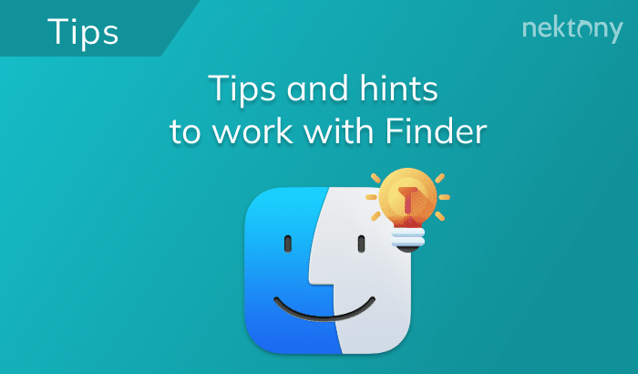 Mac Finder - Tips and Hints