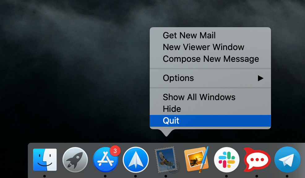 mac mail rebuild