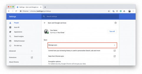 how to turn off extensions for chrome on mac