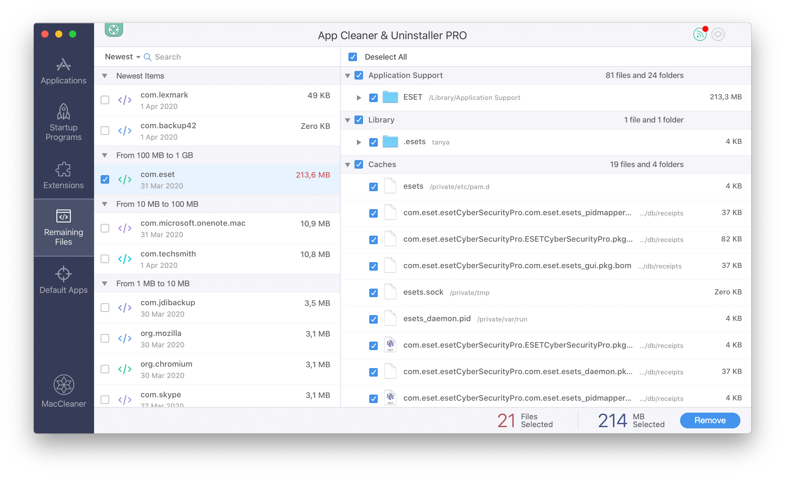 parallels find duplicate