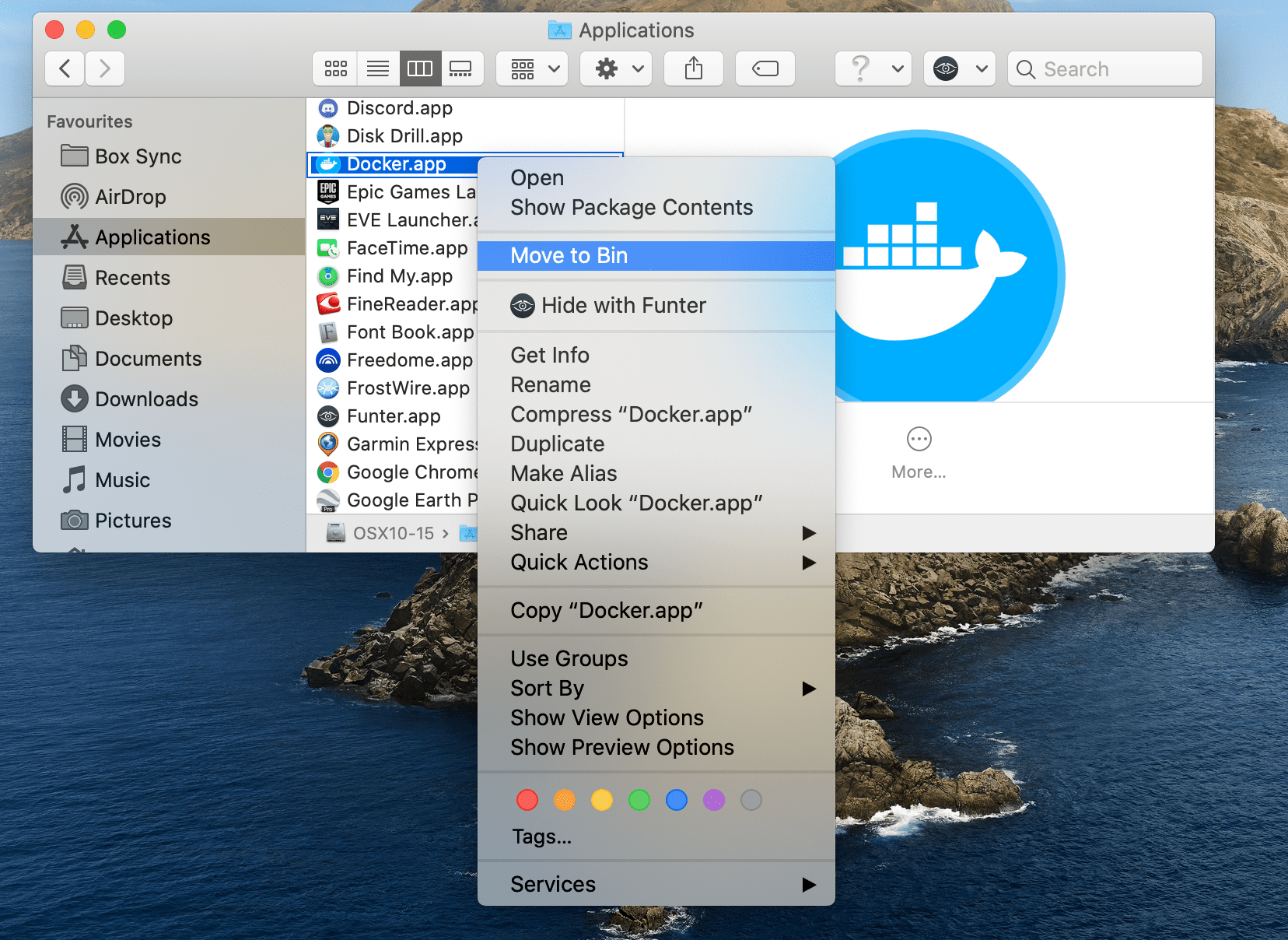 docker for mac slow ext4 partition