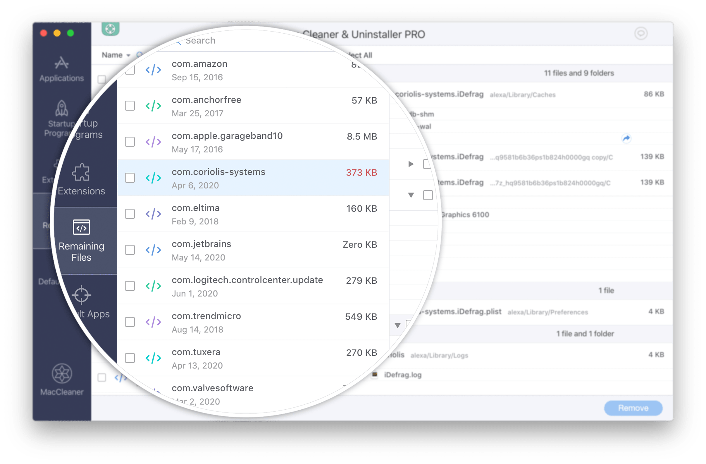 app cleaner and time machine mac