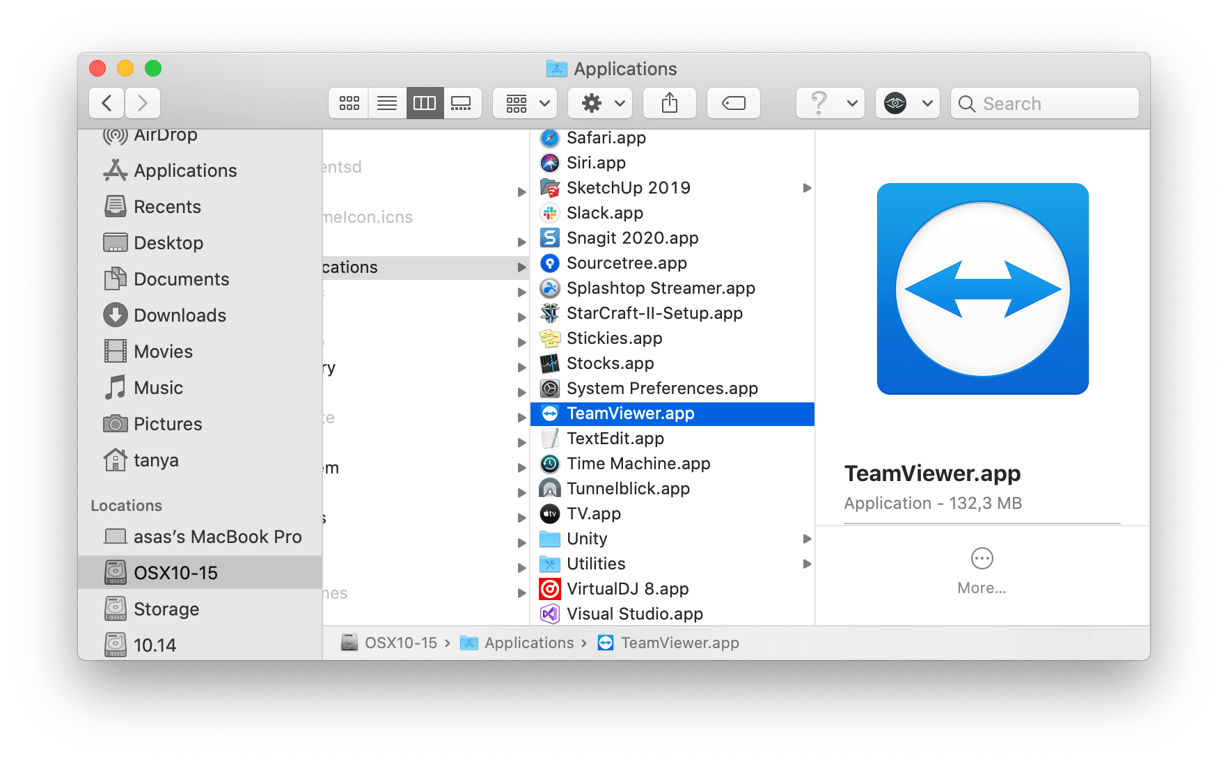 teamviewer for mac os x