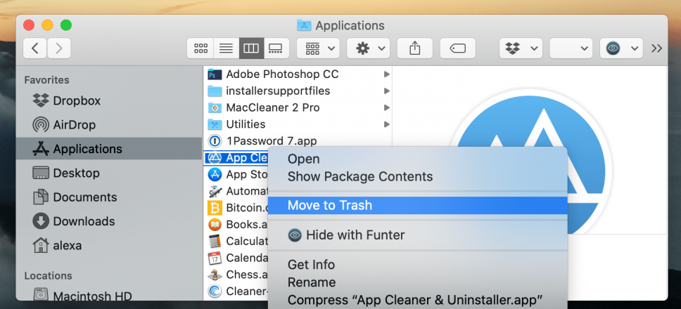 app cleaner and uninstaller mac