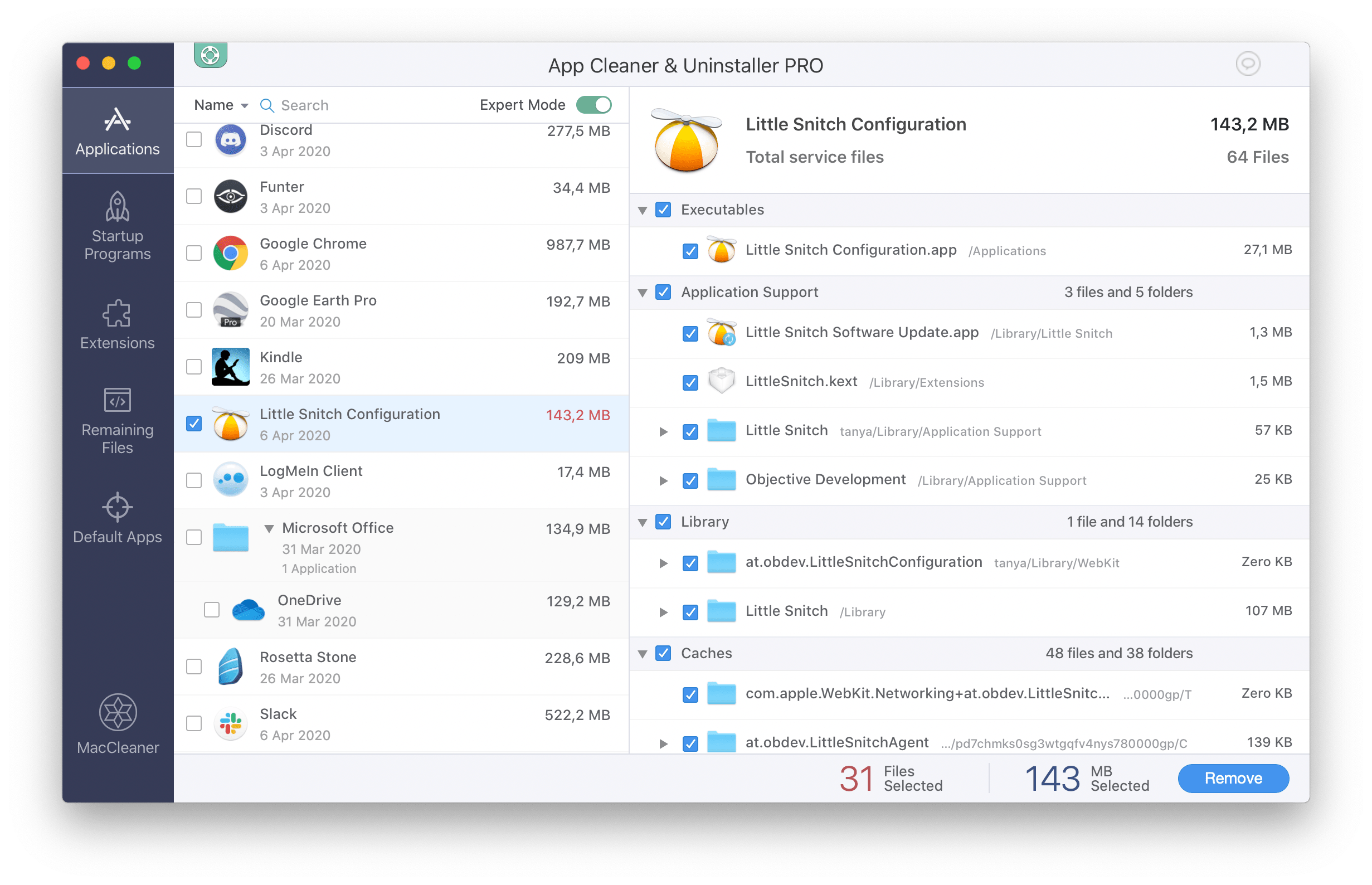 remove little snitch from mac