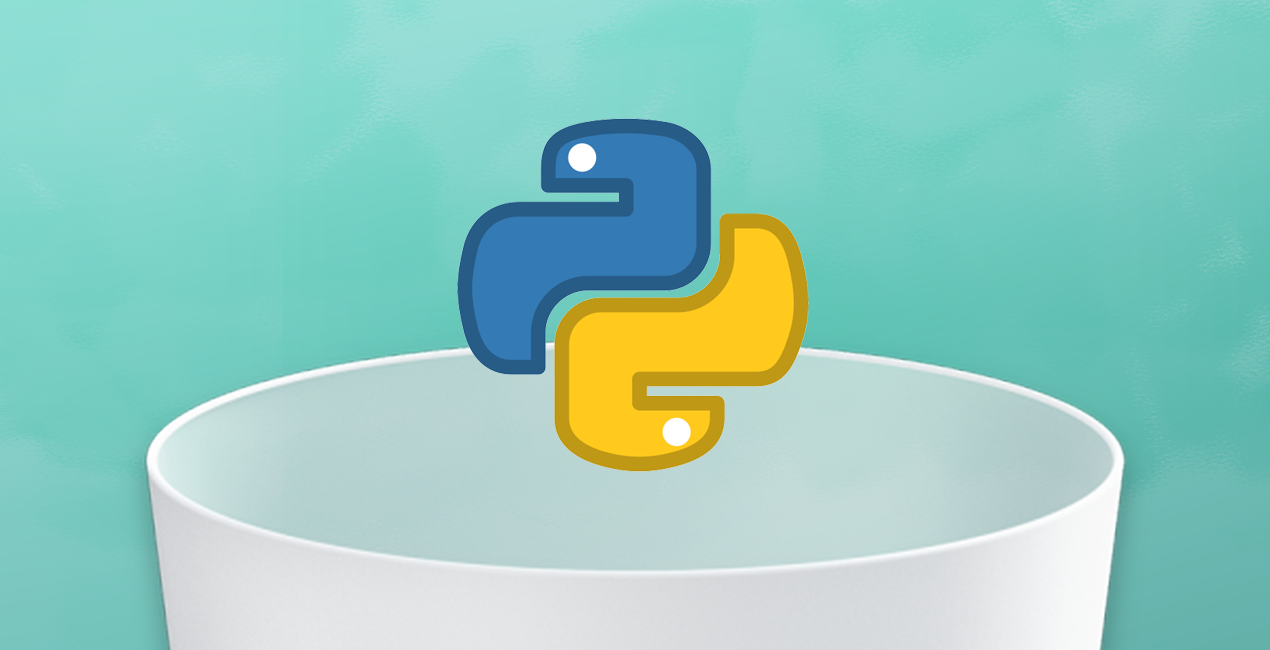 Deinstallieren Sie Python