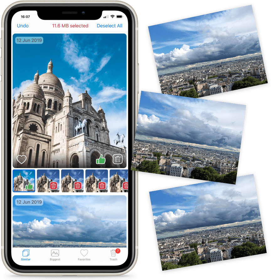 duplicate photo finder app iphone