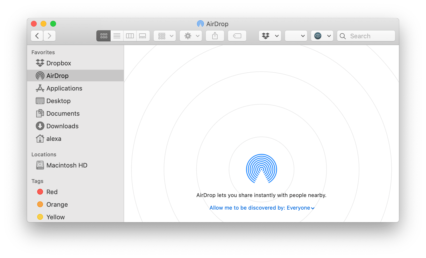 enable airdrop on mac