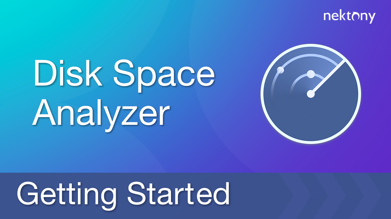 Disk Space Analyzer - How to Get Started