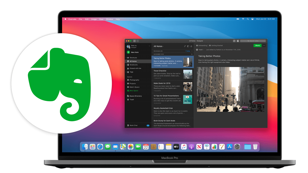 free for mac instal EverNote 10.60.4.21118