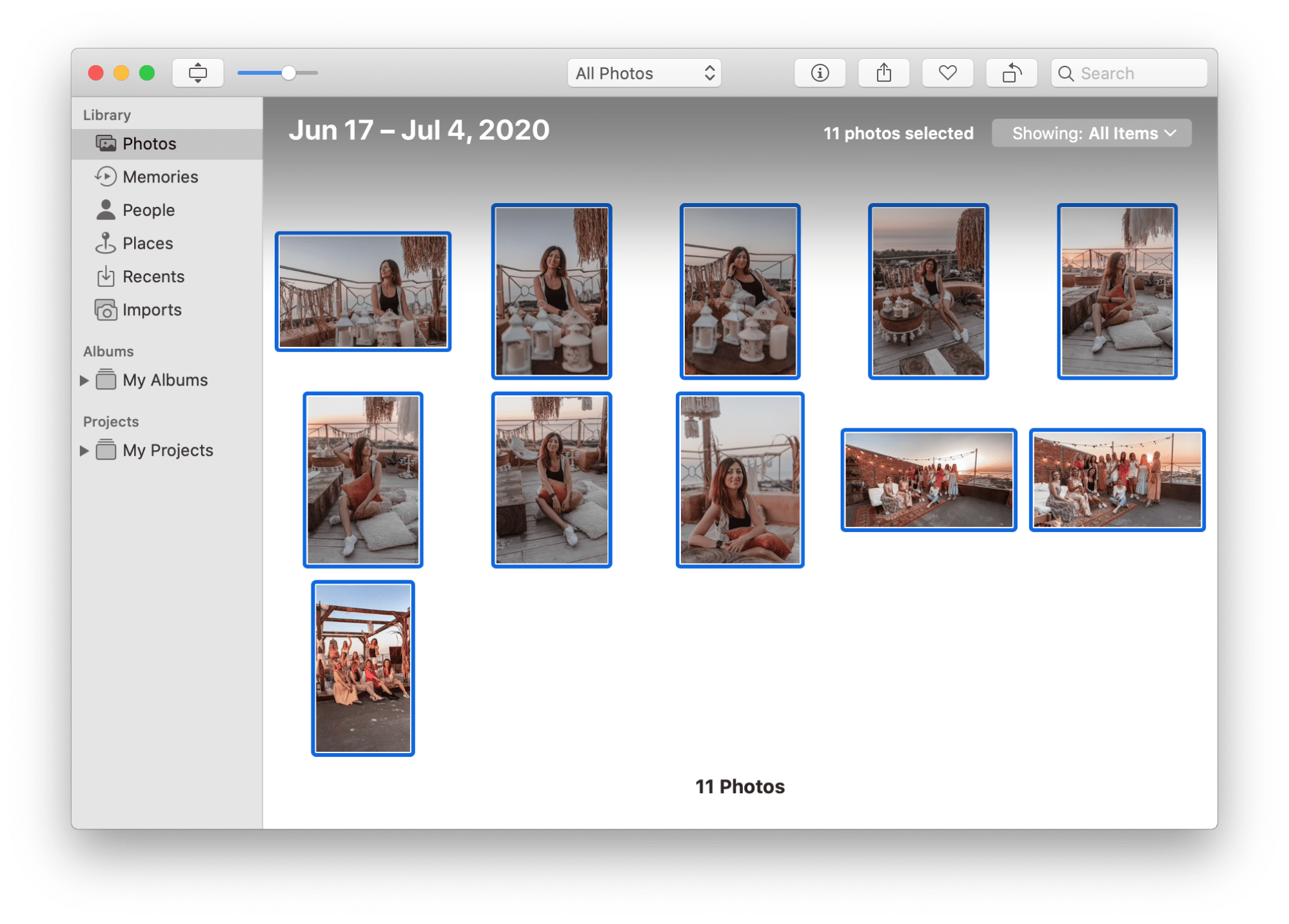 select a different photos librart for mac