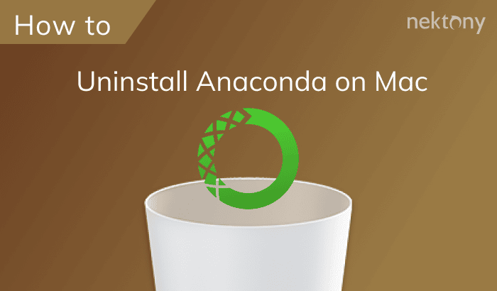 Uninstall Anaconda on a Mac