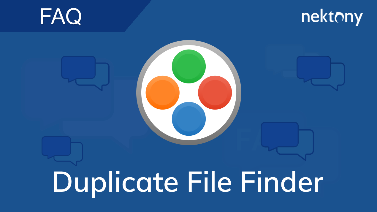 FAQ - Duplicate File Finder