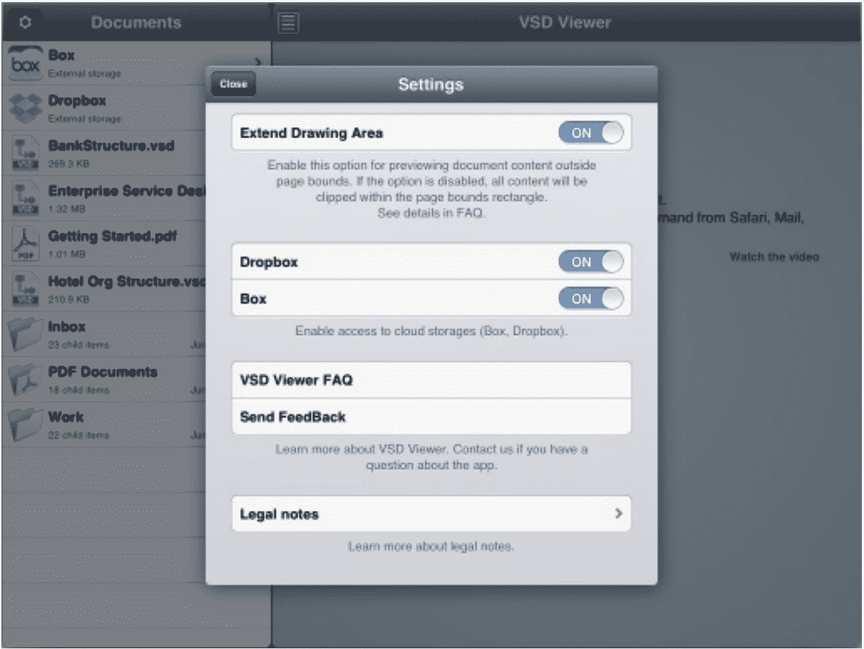 print from microsoft visio viewer