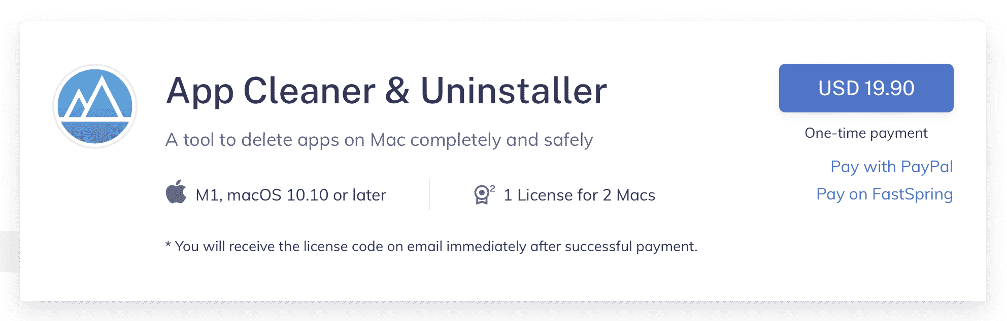app cleaner and uninstaller mac license key