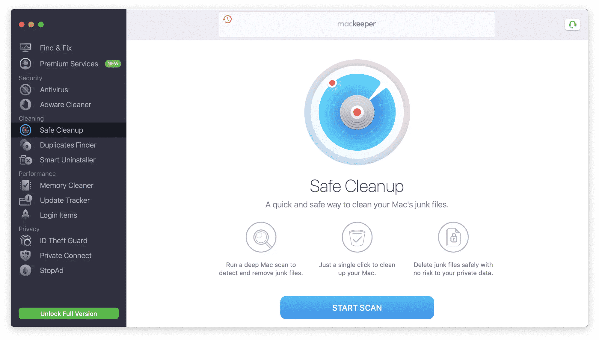 mackeeper vs mac cleaner