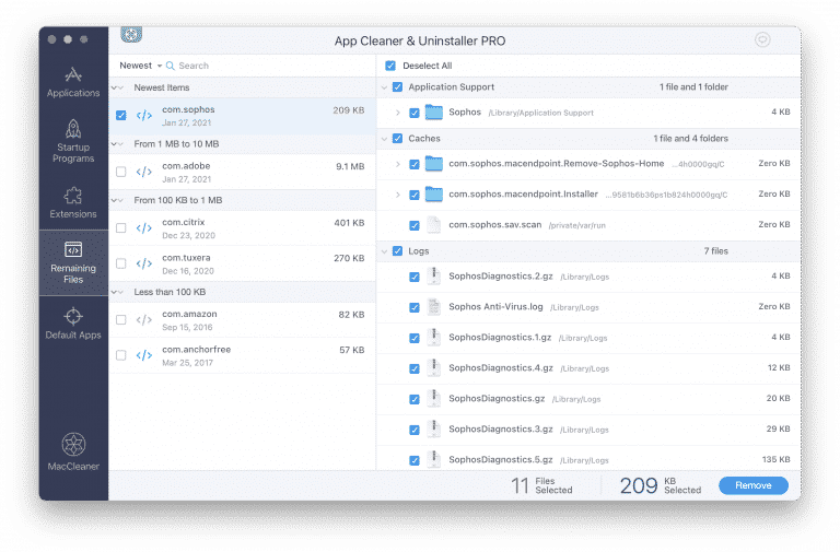 how to uninstall sophos antivirus on mac