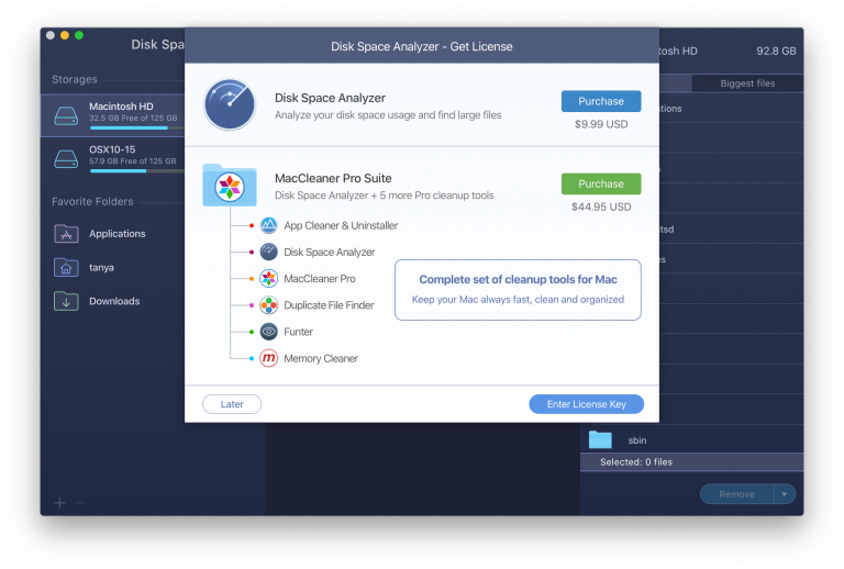 Disk Space Analyzer Help Page Disk Space Scanning