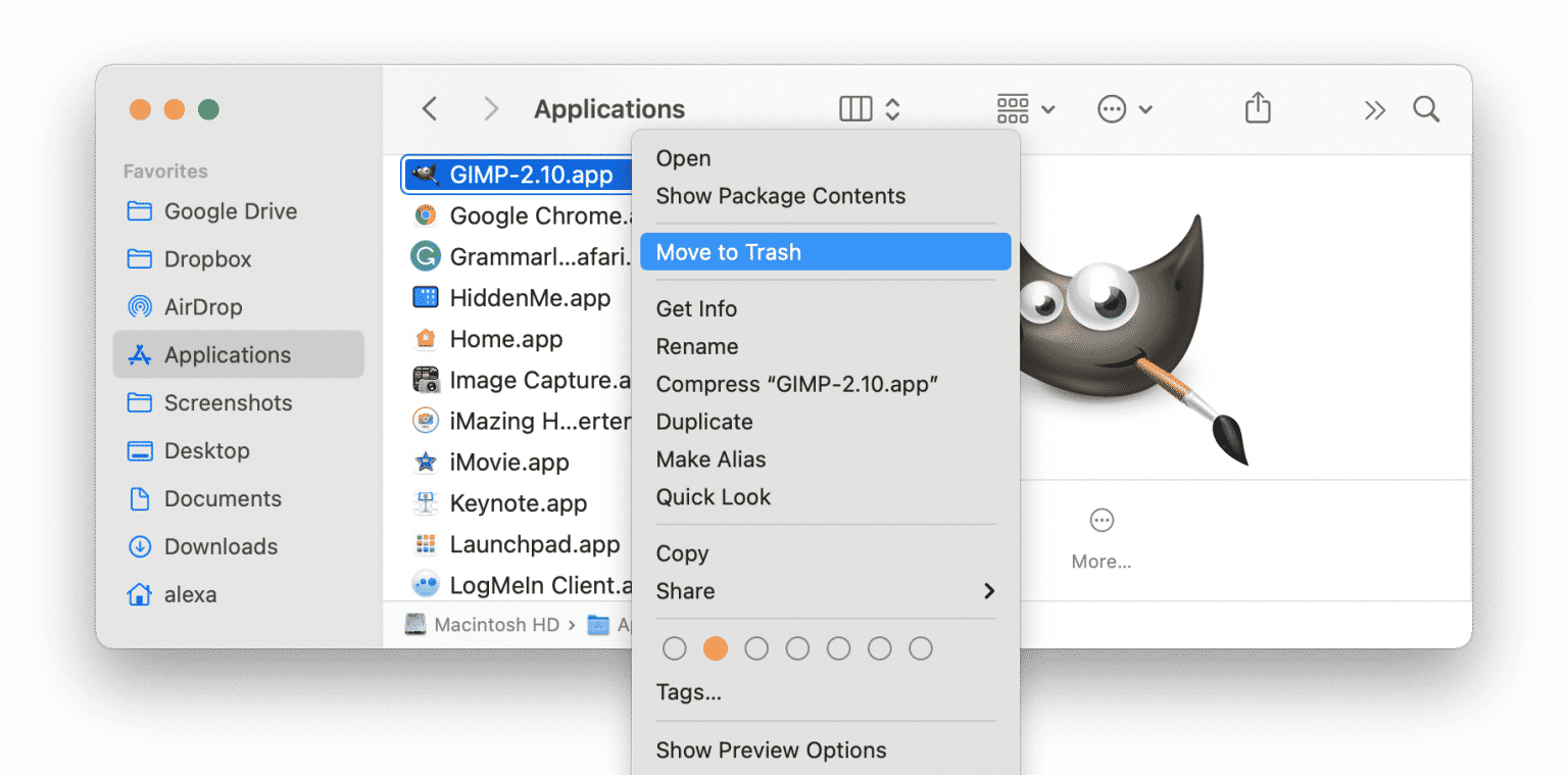 gimp for mac from mac store