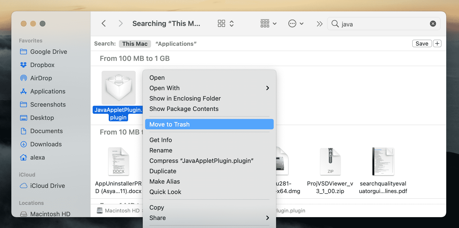 java plugin for mac 10.10
