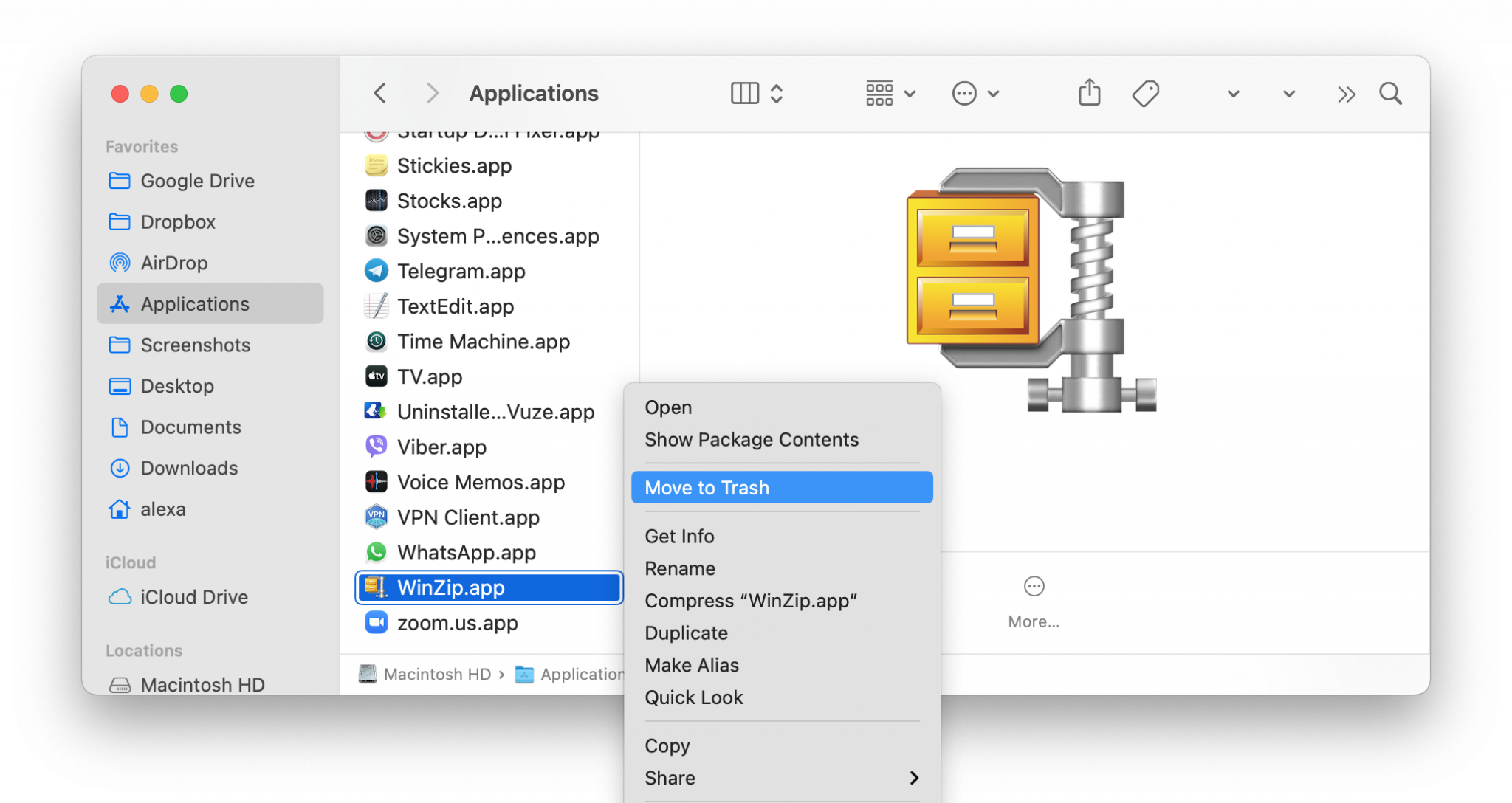 does winzip work for mac