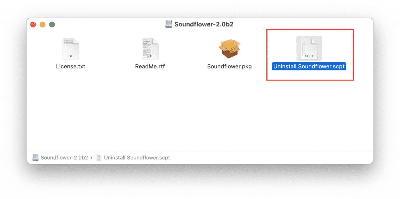 uninstall soundflower mac