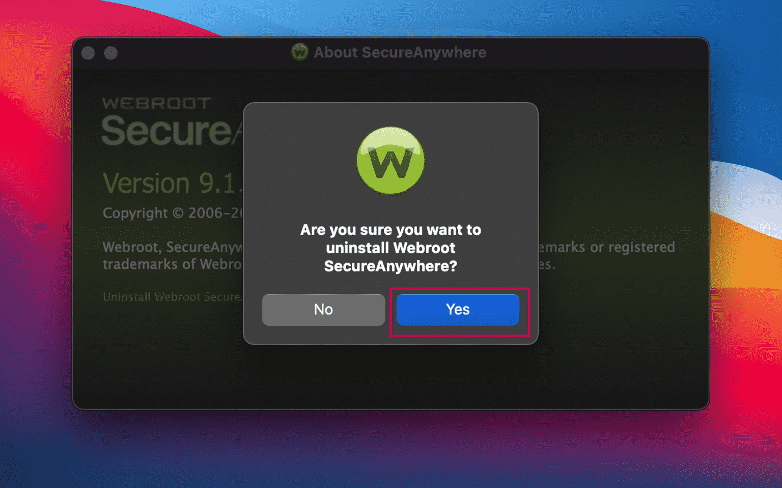 How to uninstall Webroot from your Mac