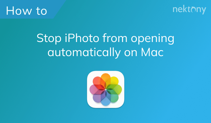 Stop iPhoto From Opening Automatically on Mac