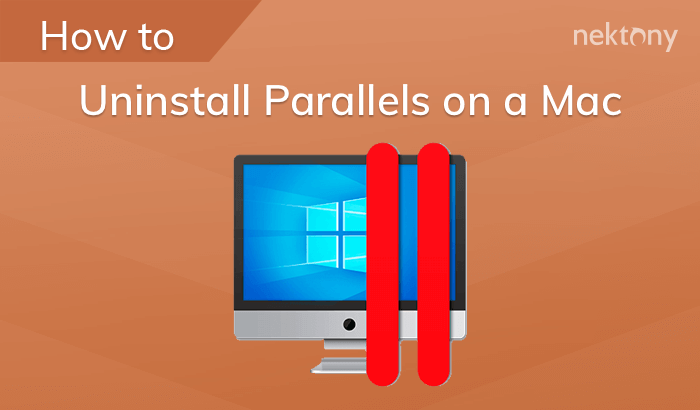 Uninstall Parallels on a Mac