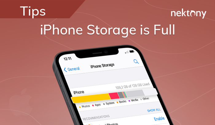 iPhone Storage Almost Full - Three Ways to Clean Up Storage