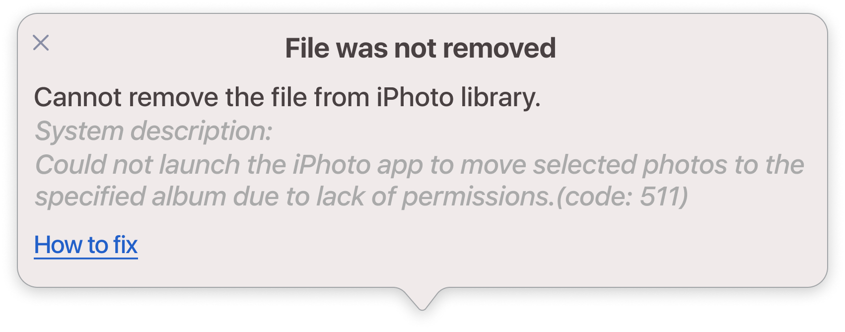 file was not removed