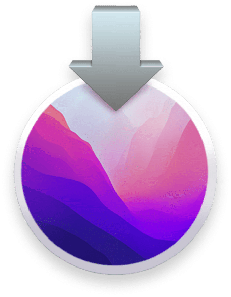 macOS Montterey download icon