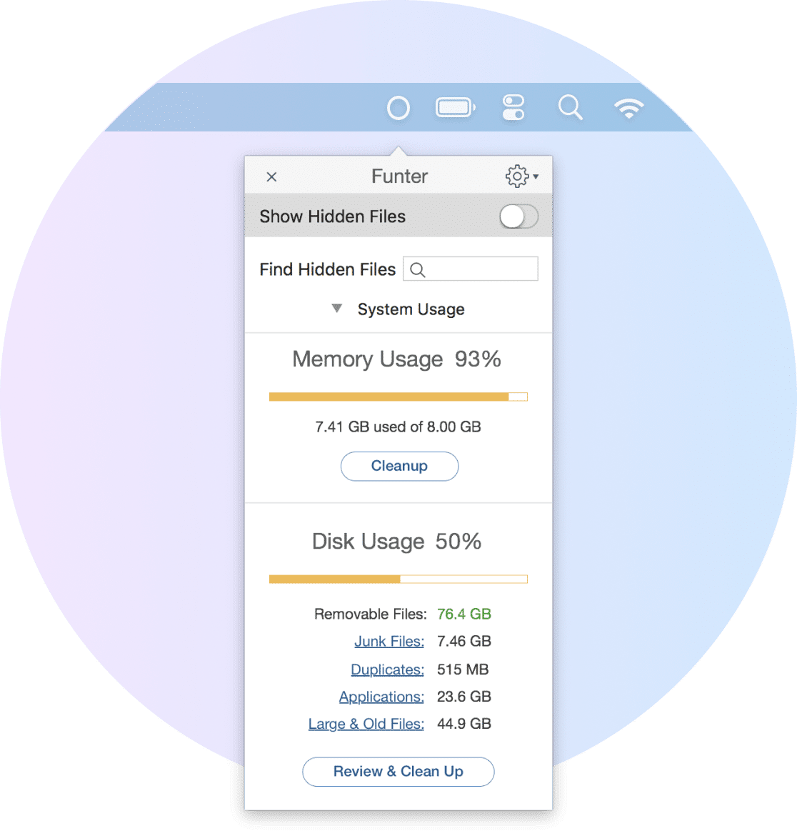 funter app remover